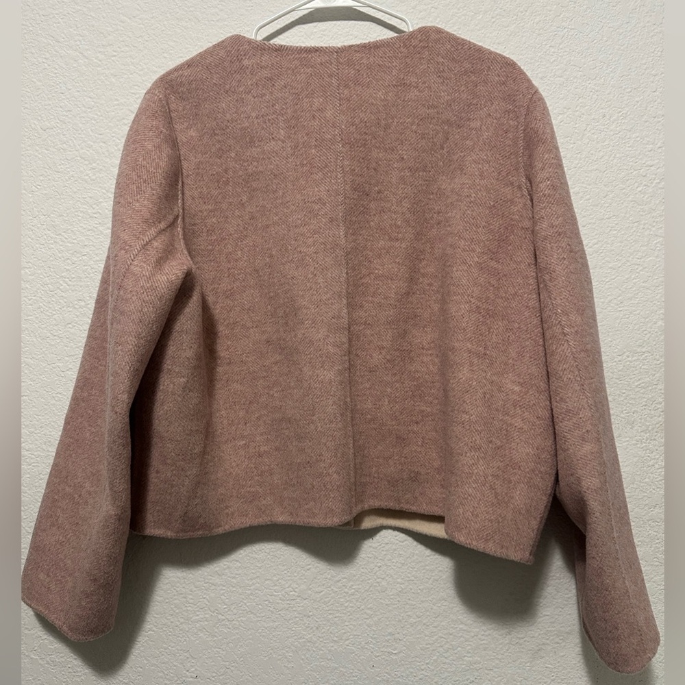 Botanique Pink Wool Jacket size‎ Large - Picture 4 of 9